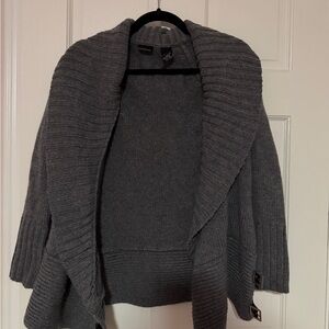Moda International Charcoal Cardigan Sweater